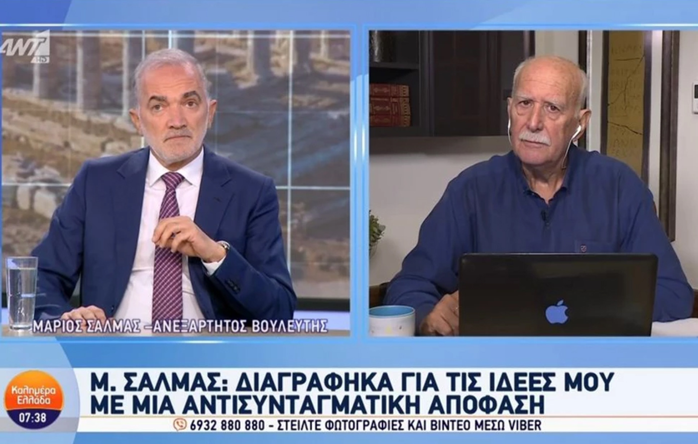 Μάριος Σαλμάς: Δεν παραδίνω την έδρα μου – Οι πολίτες είπαν ότι θέλω να εκφράζω τις ιδέες τους