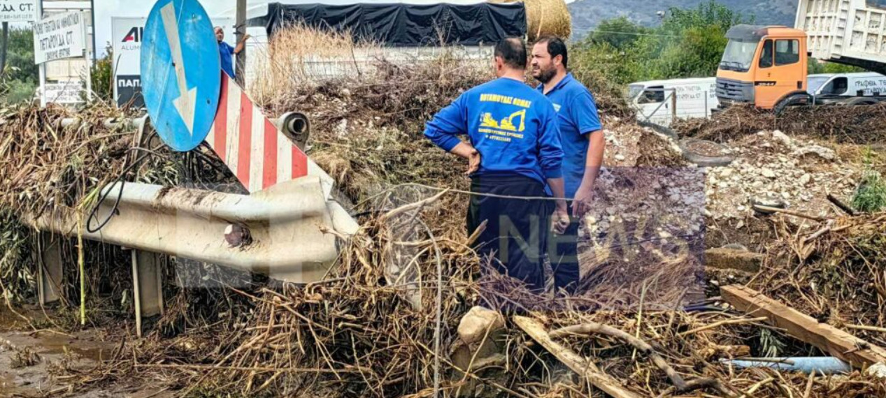 Βρέθηκε παρασυρμένο από χείμαρρο το αυτοκίνητο του αγνοούμενου στην Αιτωλοακαρνανία – Σοβαρά προβλήματα από την «Κασσάνδρα»