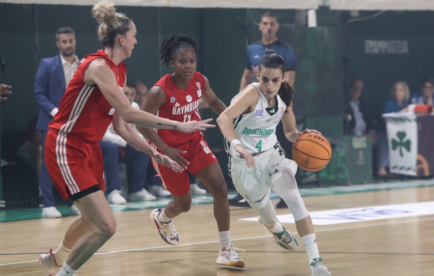 Παναθηναϊκός – Ολυμπιακός 62-55: Πράσινο το ντέρμπι στο μπάσκετ γυναικών
