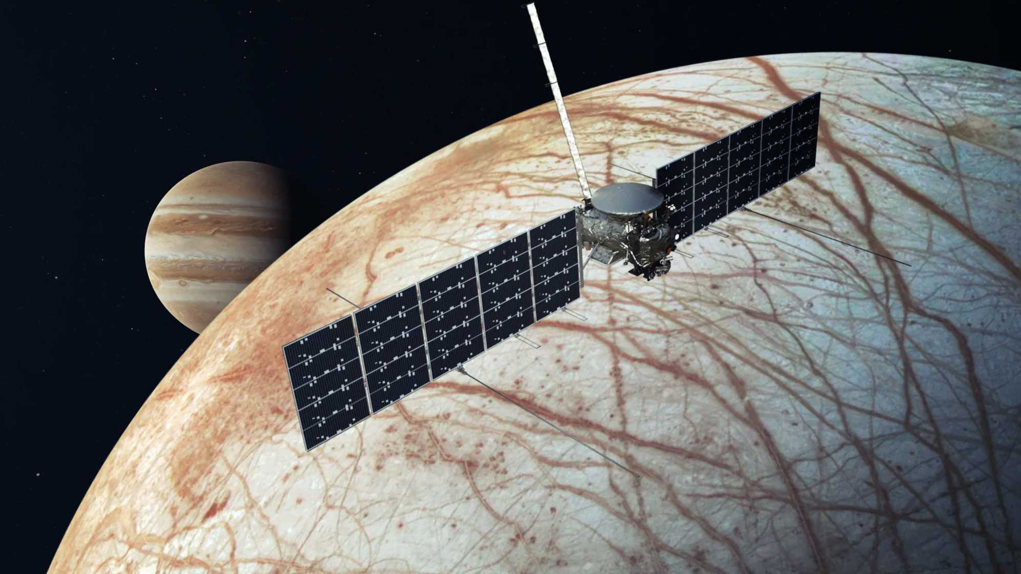 Ξεκίνησε το ταξίδι του διαστημόπλοιου Europa Clipper – Θα μελετήσει πιθανά σημάδια ζωής σε ένα από τα φεγγάρια του Δία