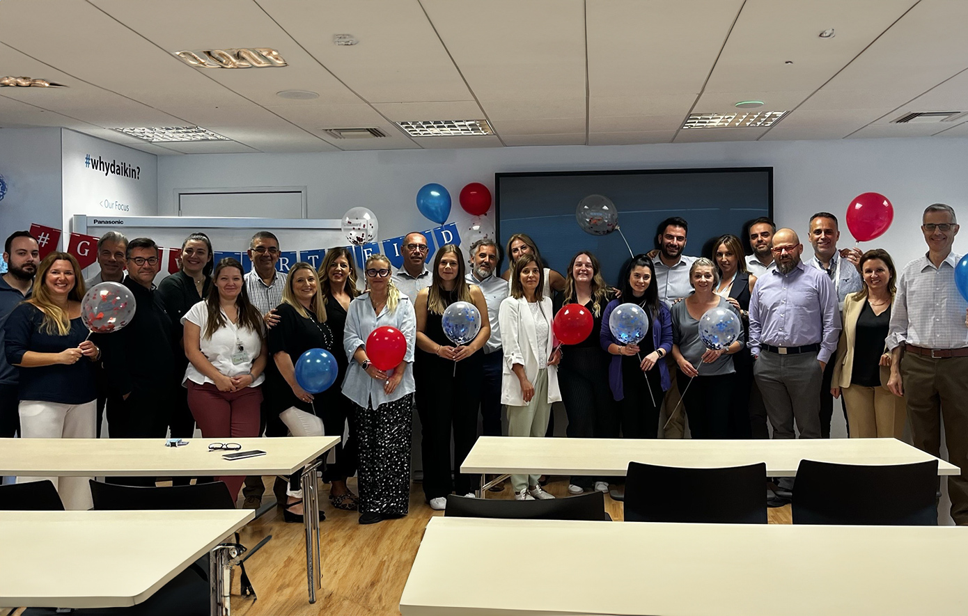 Η Daikin Hellas πιστοποιήθηκε ως Great Place to Work®