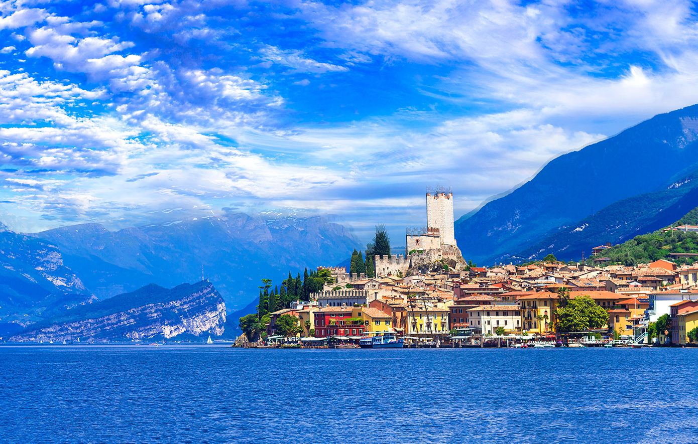 Λίμνη Garda Ιταλία Λίμνη Garda Ιταλία