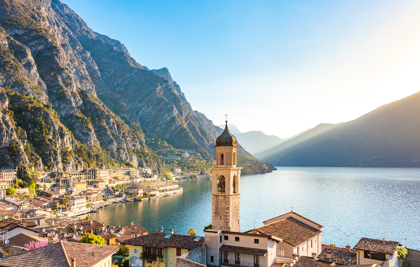 Λίμνη Garda Ιταλία Λίμνη Garda Ιταλία