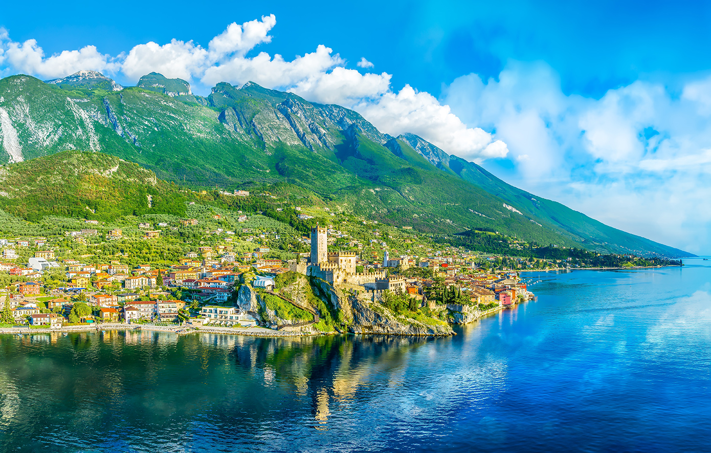 Λίμνη Garda Ιταλία Λίμνη Garda Ιταλία