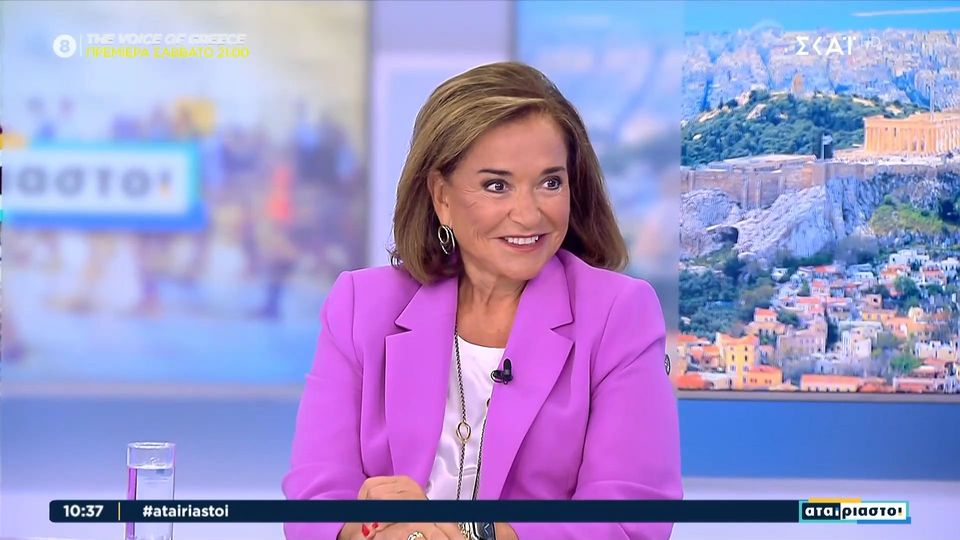 Ντόρα Μπακογιάννη: Στενοχωρήθηκα για τον Καραμανλή που δεν ήρθε στη Ρηγίλλης, όχι για τον Σαμαρά – Ο σοβαρότερος στον ΣΥΡΙΖΑ είναι ο Πολάκης
