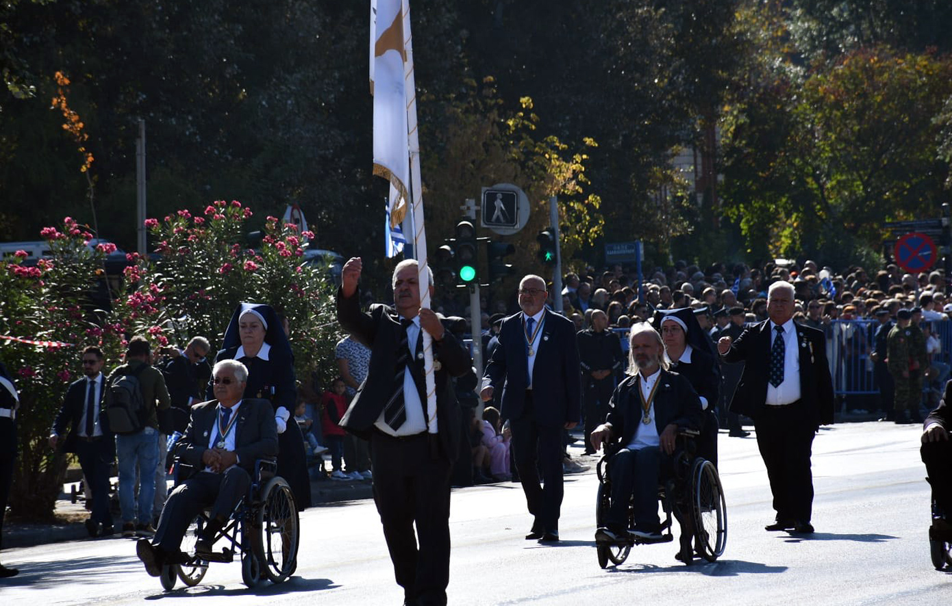 Κύπριοι βετεράνοι: Κάθε φορά που παρελαύνουμε στην Ελλάδα νιώθουμε υπερηφάνεια και συγκίνηση
