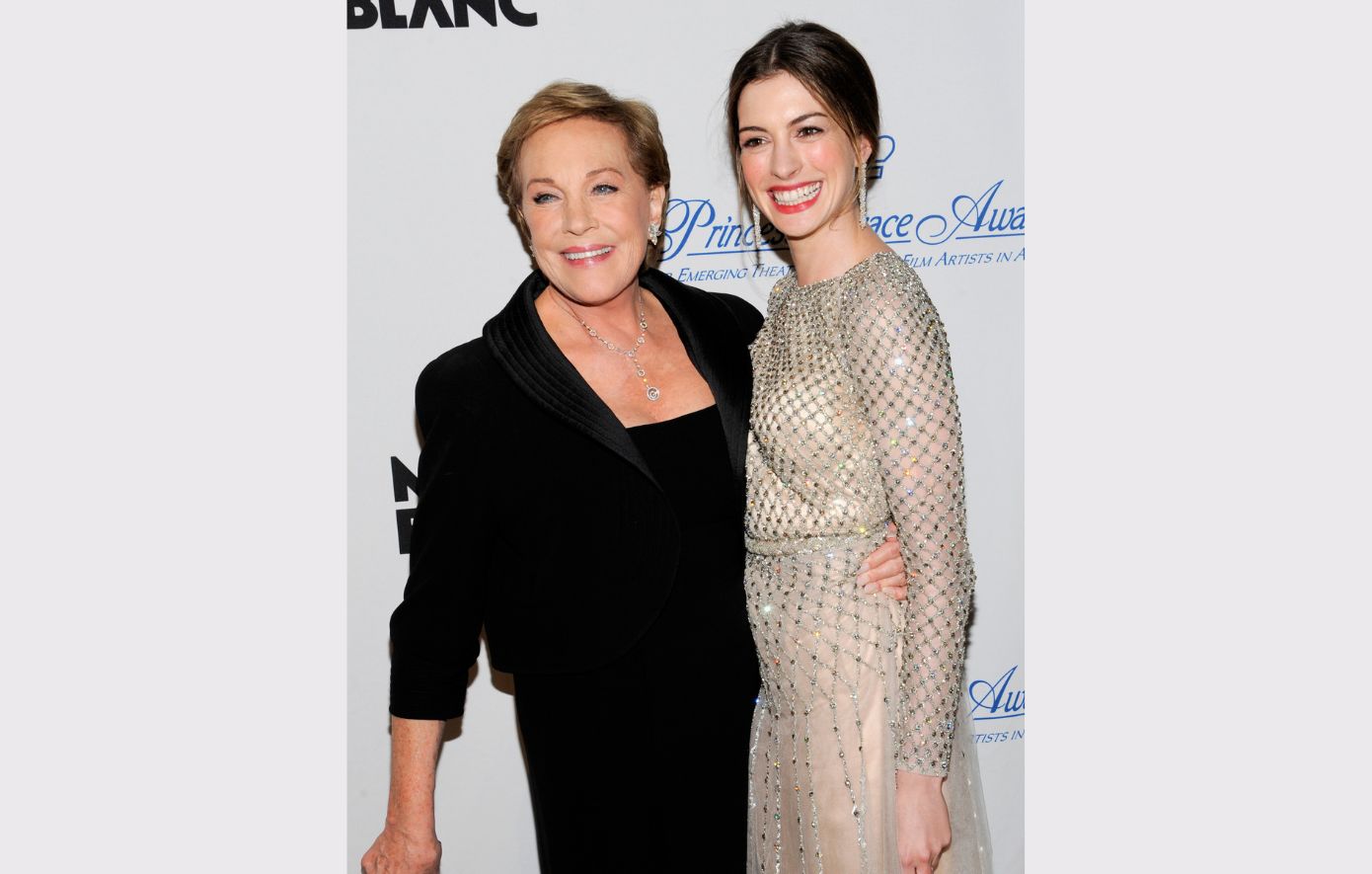Anne Hathaway- Julie Andrews Anne Hathaway- Julie Andrews