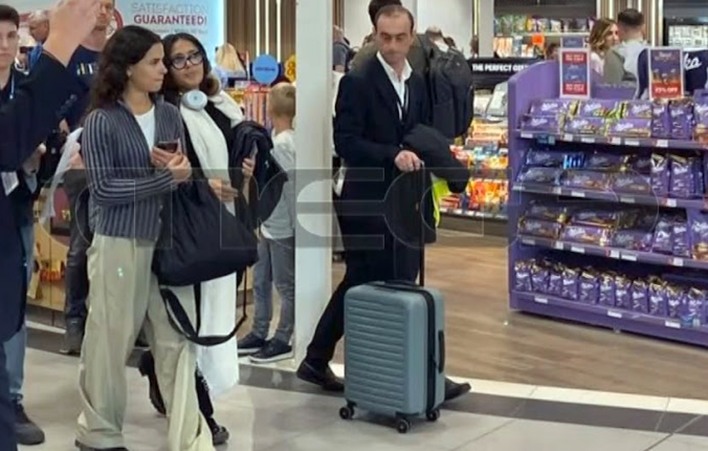 Η αναχώρηση της Σάλμα Χάγιεκ από το αεροδρόμιο της Θεσσαλονίκης – Δείτε τα πλάνα