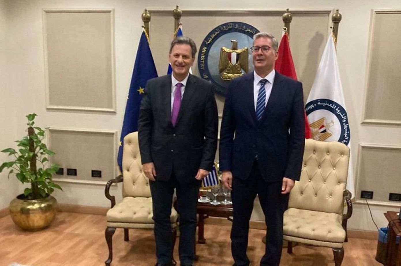 Επίσκεψη Σκυλακάκη στο Κάιρο: Με τη στήριξη των κυβερνήσεων Ελλάδας – Αιγύπτου προχωρά η ηλεκτρική διασύνδεση των δύο χωρών