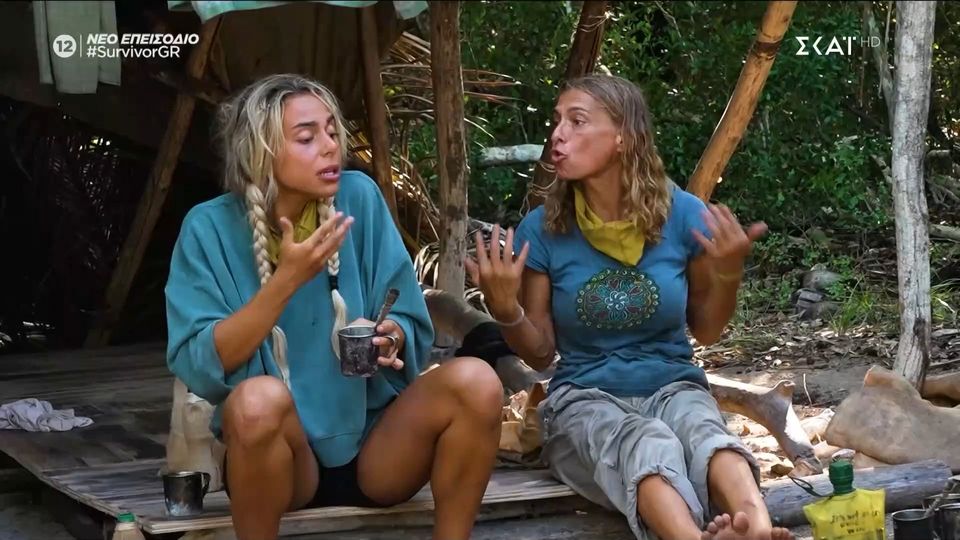 Survivor: «Μαλλί με μαλλί» Χριστιάνα και Γεωργία – «Τι να κάνουμε, εσύ είσαι 50 εγώ 22»