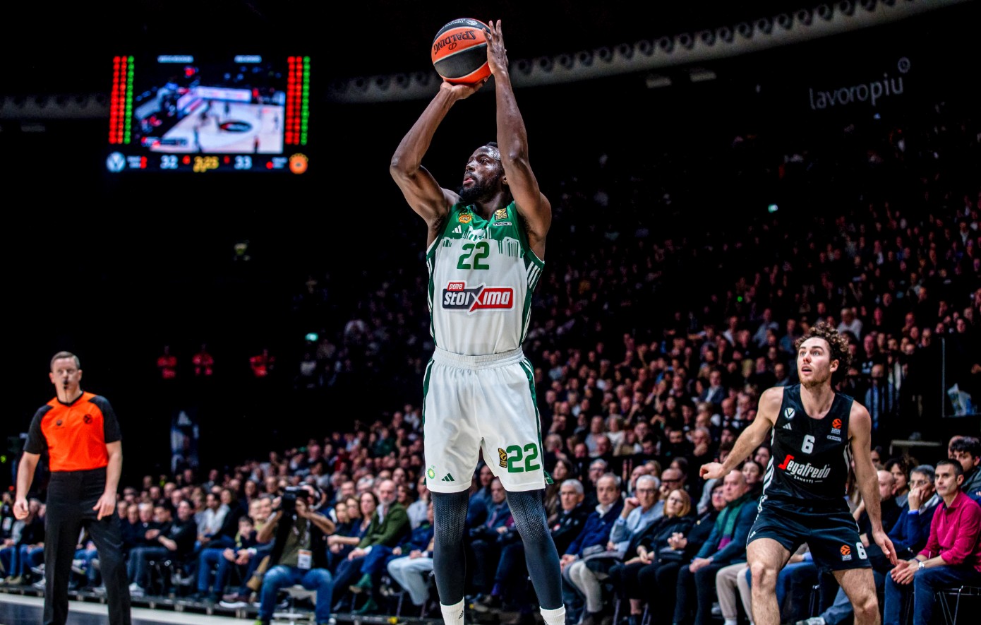 Βίρτους Μπολόνια – Παναθηναϊκός 77-82: Καθάρισε ο Γκραντ για τους «πράσινους»