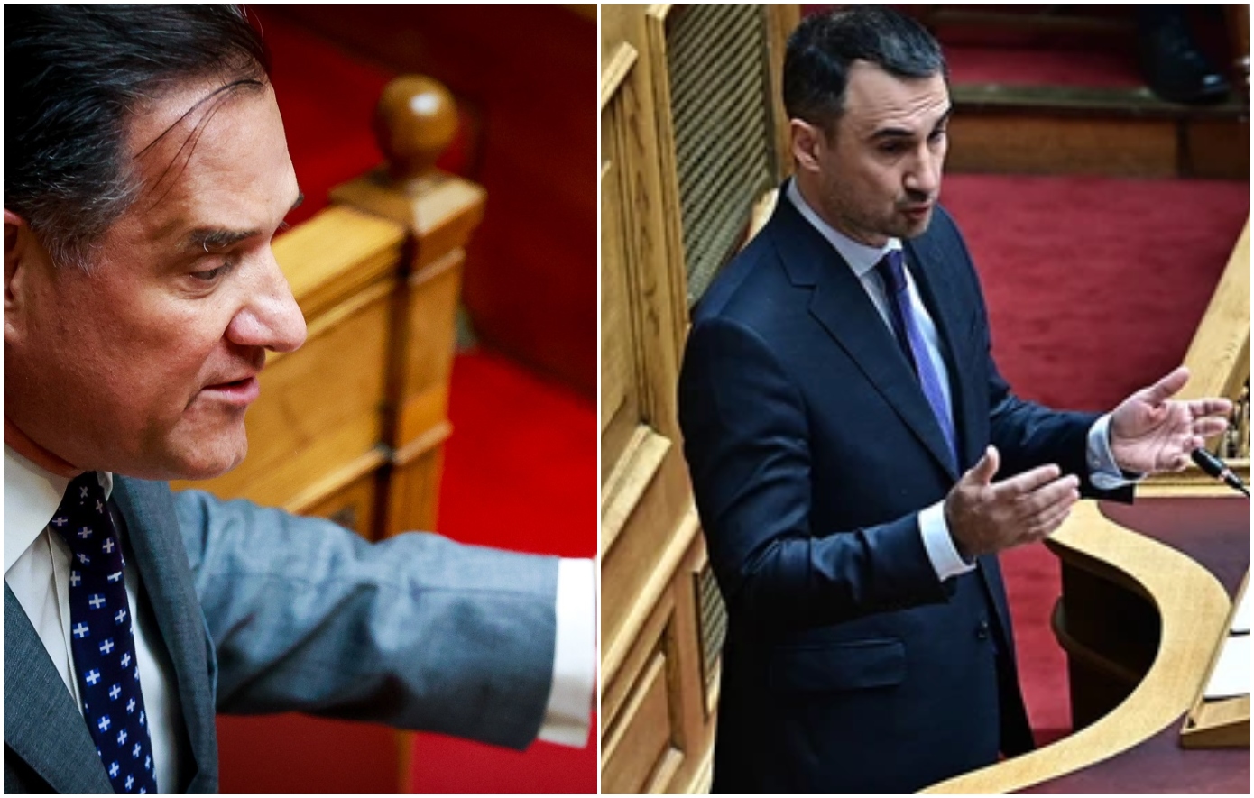 Γεωργιάδης και Χαρίτσης στη Βουλή για τον ΣΥΡΙΖΑ: «Έχουν λίγο πλάκα αυτά που συμβαίνουν» &#8211; «Δεν θα ξεμπερδέψετε με την Αριστερά»