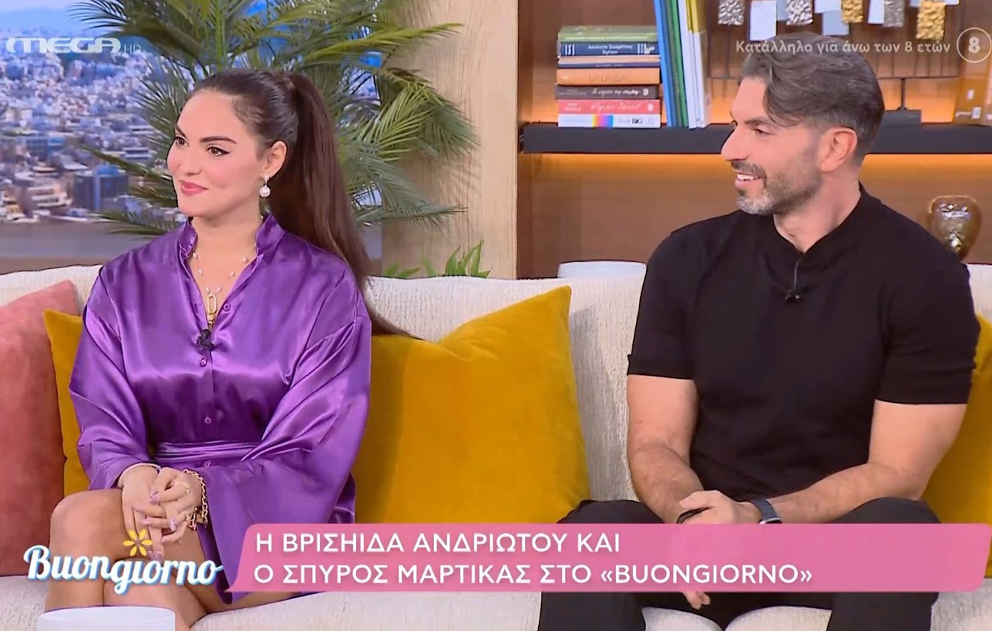 Μαρτίκας και Ανδριώτου εμφανίστηκαν σε εκπομπή και ενημέρωσαν τον κόσμο για το τι συμβαίνει στη σχέση τους