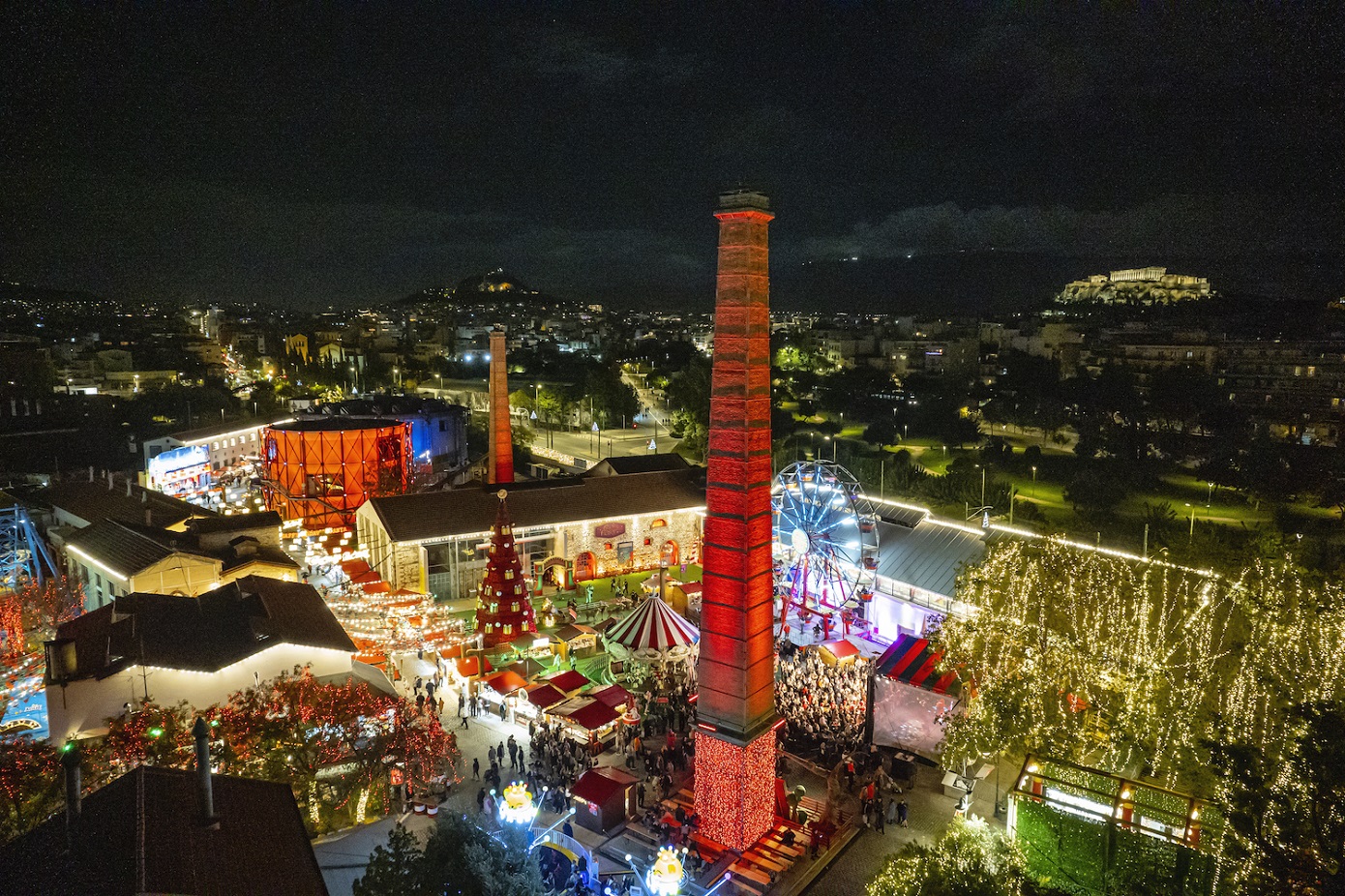 Πέντε χριστουγεννιάτικα πάρκα στην Αθήνα για όλη την οικογένεια