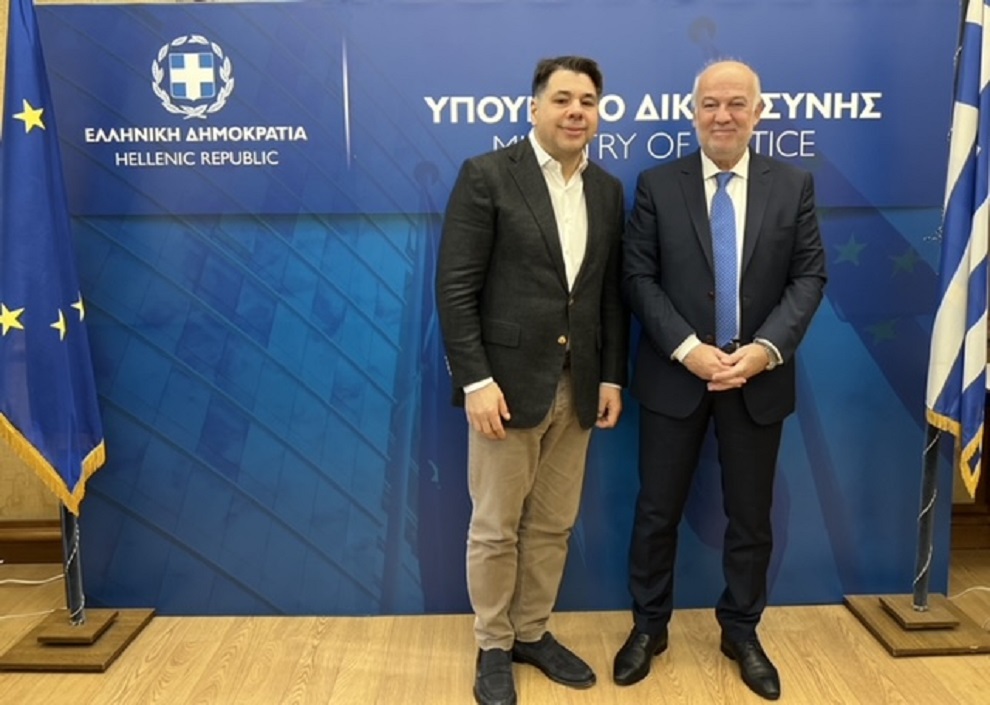 Συνάντηση Τσούνη – Φλωρίδη: Εξαιρετική η συνεργασία Ελλάδας – ΗΠΑ σε θέματα Δικαιοσύνης