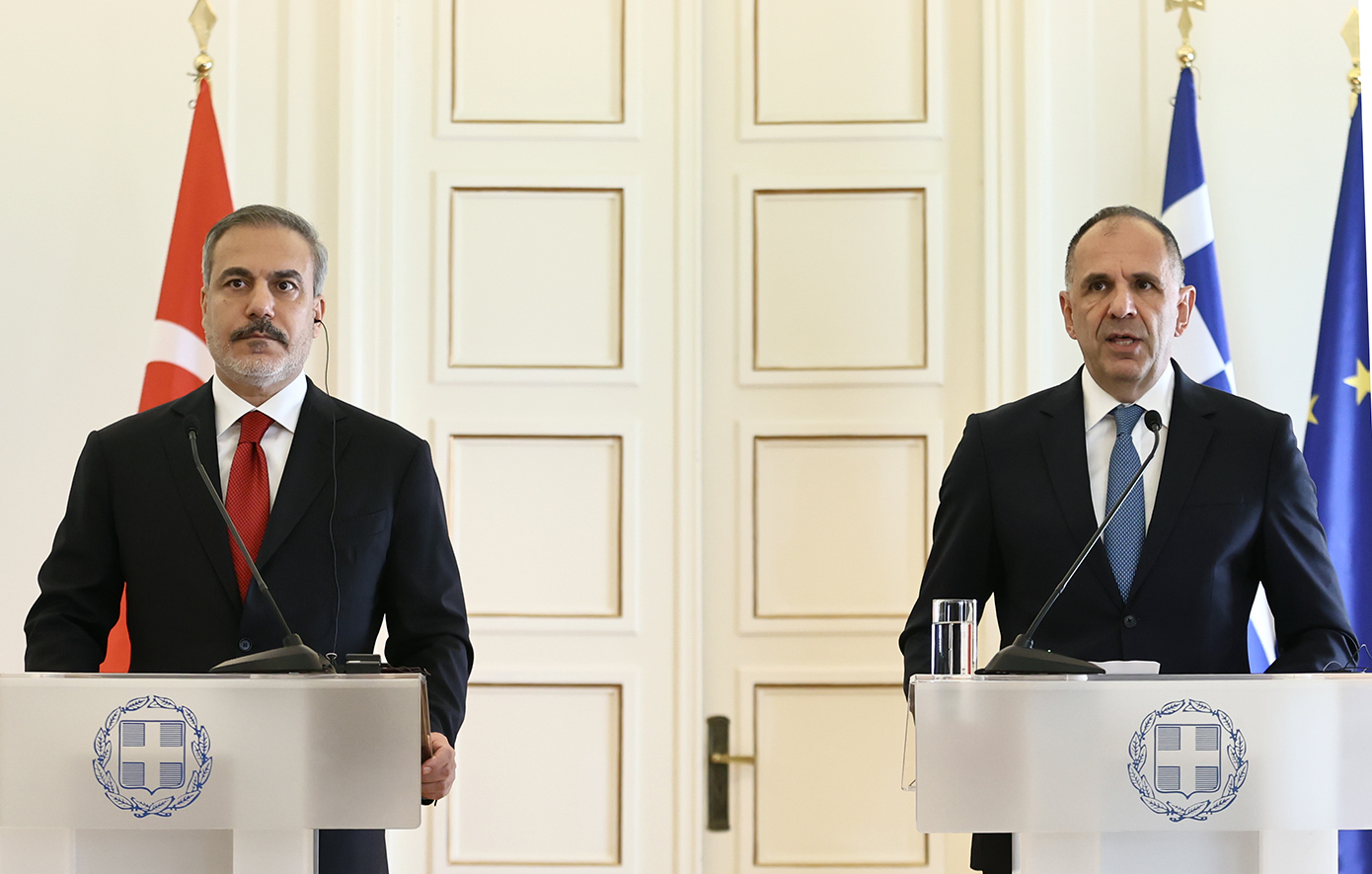 Κοινές δηλώσεις Γεραπετρίτη-Φιντάν: Σκοπός μας είναι να φέρουμε κοντά τους δύο λαούς