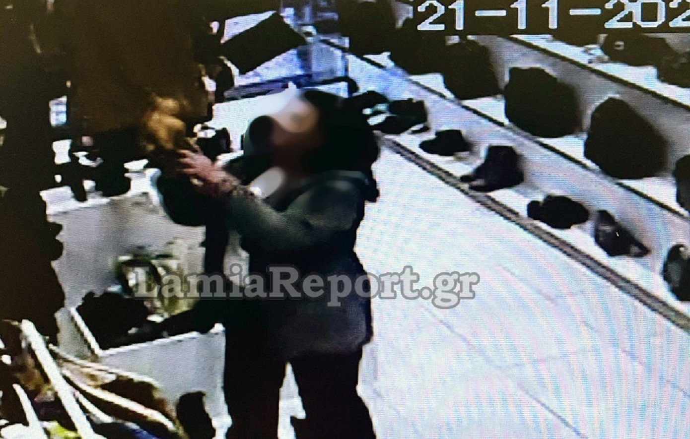 Πελάτισσα-ταχυδακτυλουργός πήρε για «δώρο» από κατάστημα στη Λαμία φόρεμα και κοσμήματα &#8211; Πιάστηκε στα πράσα από τις κάμερες