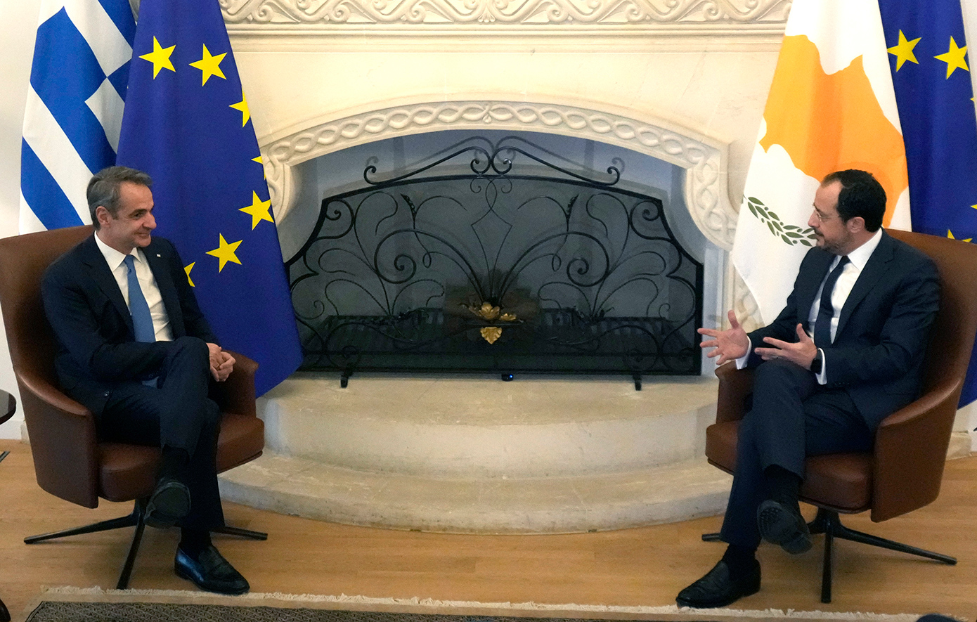 Κυριάκος Μητσοτάκης - Νίκος Χριστοδουλίδης Κυριάκος Μητσοτάκης - Νίκος Χριστοδουλίδης