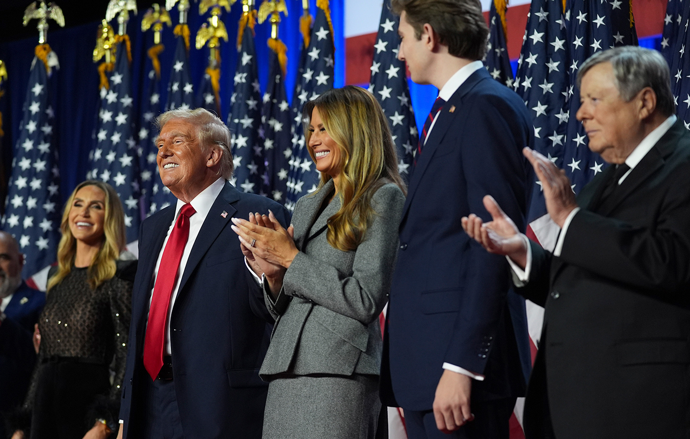 Ντόναλν Τραμπ - Μελάνια Τραμπ - Μπάρον Τραμπ