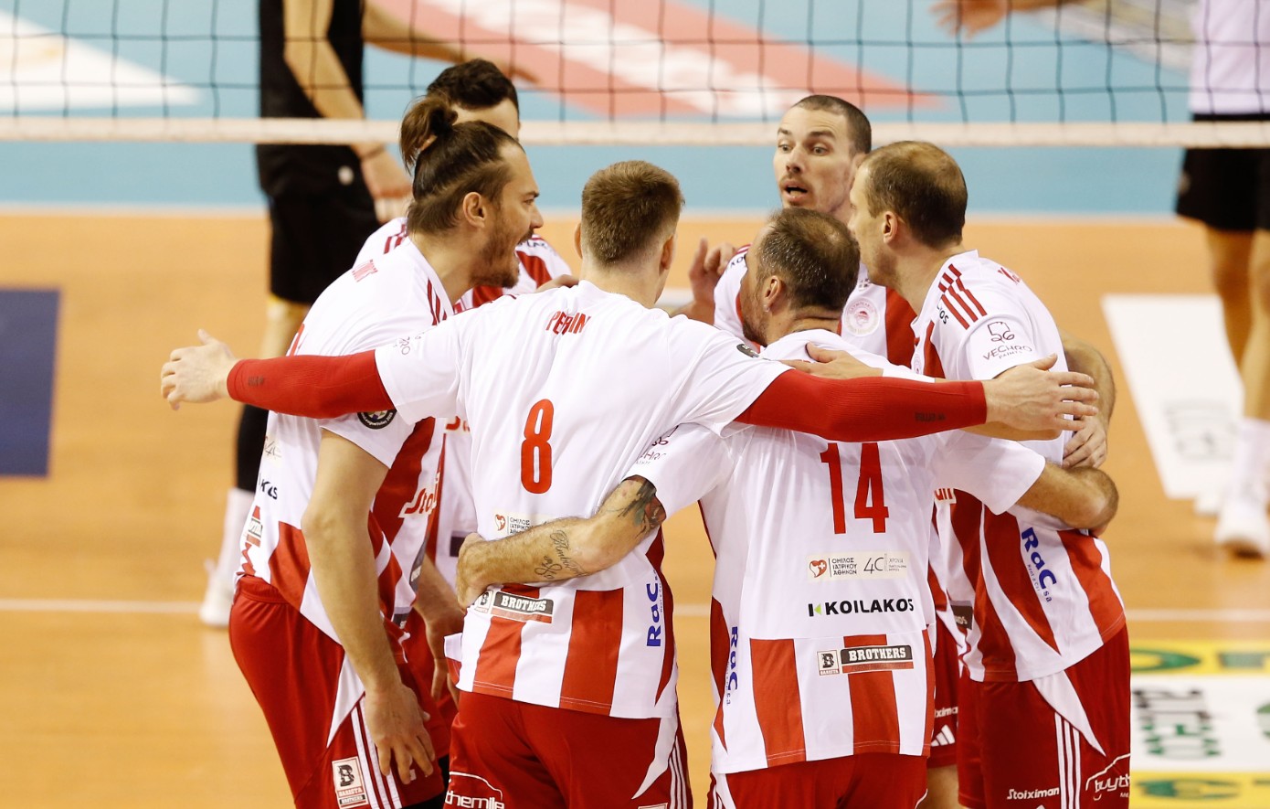 ΠΑΟΚ &#8211; Ολυμπιακός 2-3: Τον νίκησε και στη Volley League με τρελή ανατροπή στο τέλος