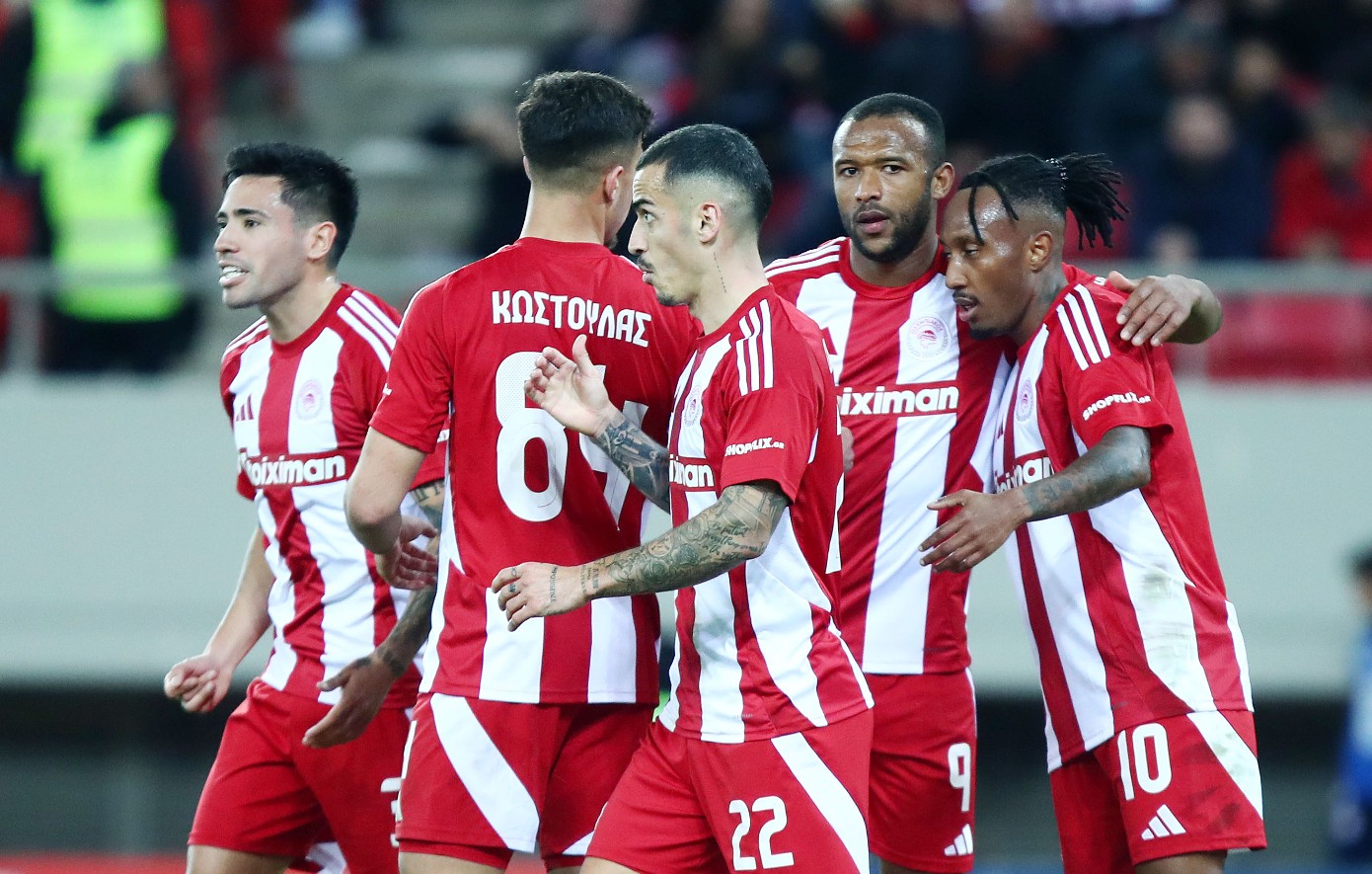 Ολυμπιακός – Λαμία 1-0: Χριστούγεννα στην κορυφή