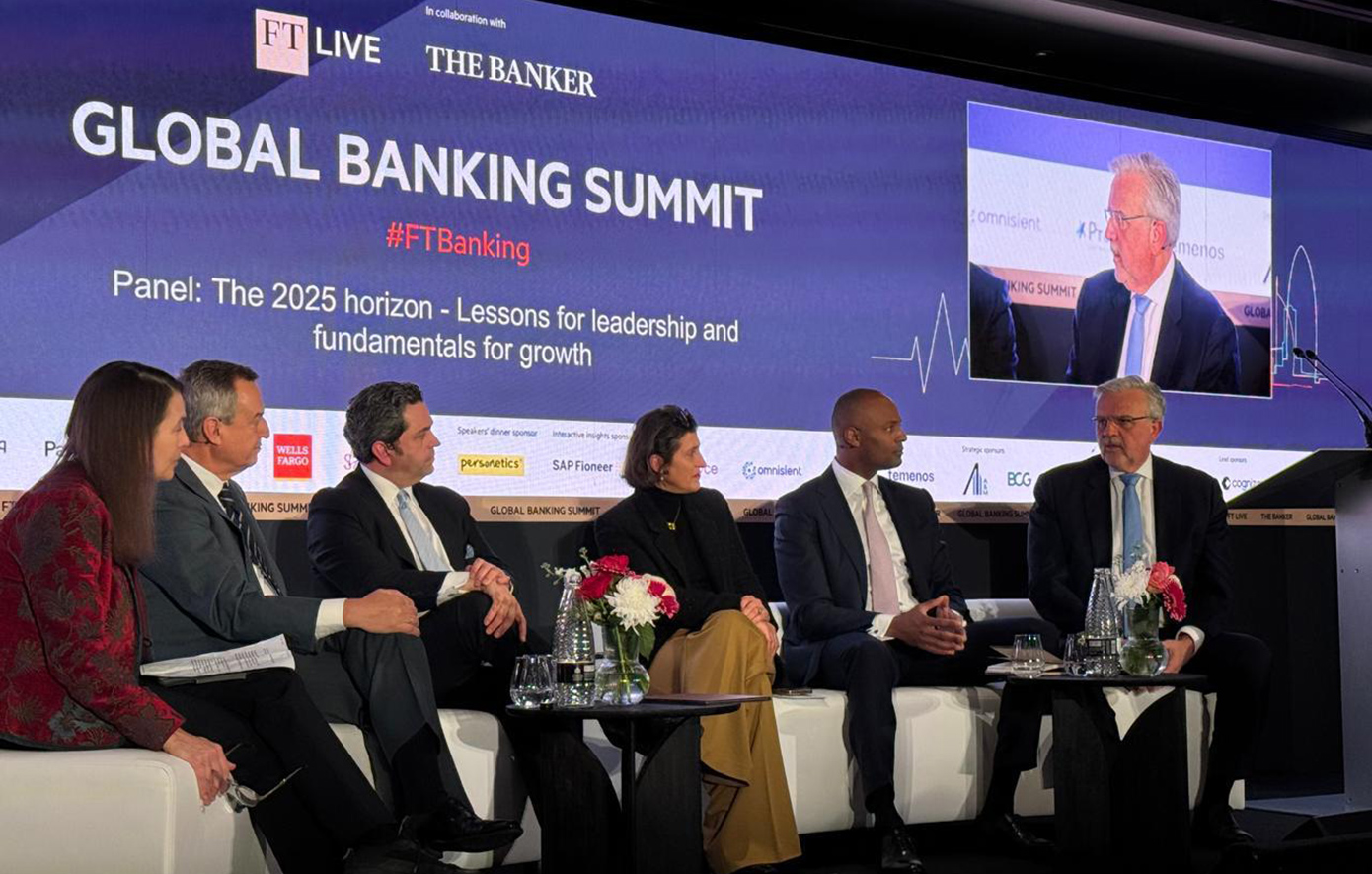 Ο Χρήστος Μεγάλου στο Financial Times Global Banking Summit 2024