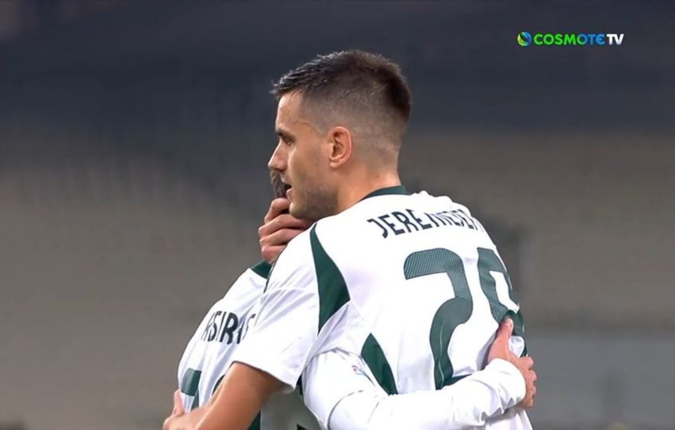 Παναθηναϊκός – Ντιναμό Μινσκ: 1-0 στο ημίχρονο με γκολ του Γερεμέγεφ