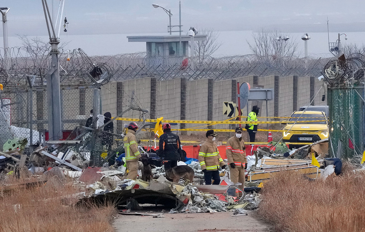 Συντριβή αεροσκάφους στη Νότια Κορέα