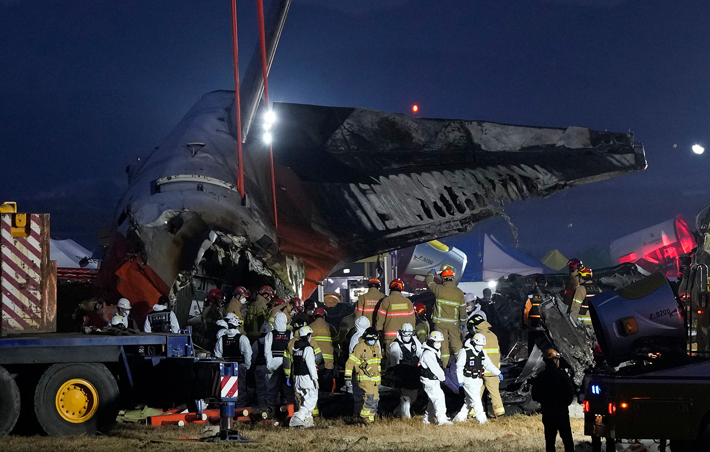 Συντριβή αεροσκάφους στη Νότια Κορέα