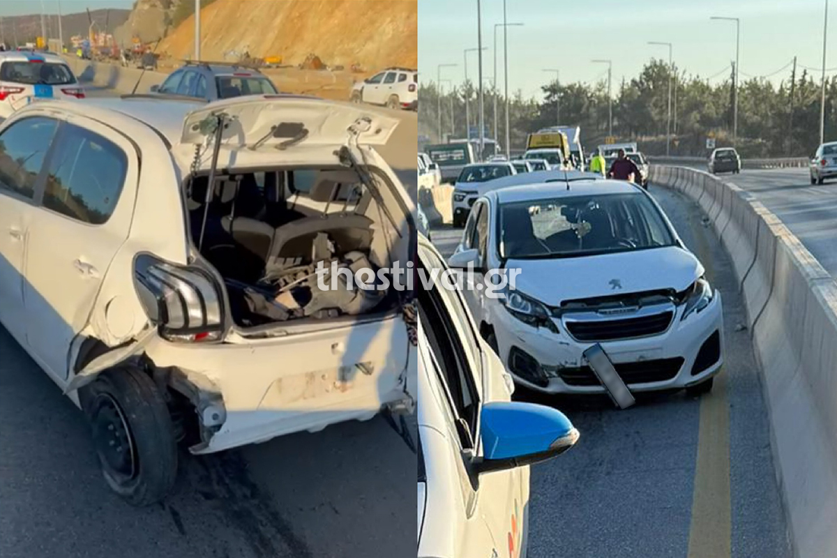 Νεκρός ο οδηγός που ενεπλάκη σε καραμπόλα 4 οχημάτων στη Θεσσαλονίκη – Έπαθε ανακοπή και «καρφώθηκε» σε προπορευόμενο όχημα