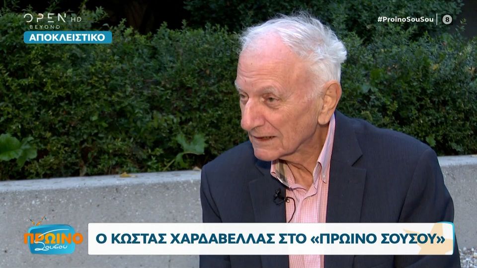 Κώστας Χαρδαβέλλας: «Το 50% της αρρώστιας μου ήταν από στρες για τα νούμερα» – Όταν μιλούσε για τη μάχη του με τον καρκίνο