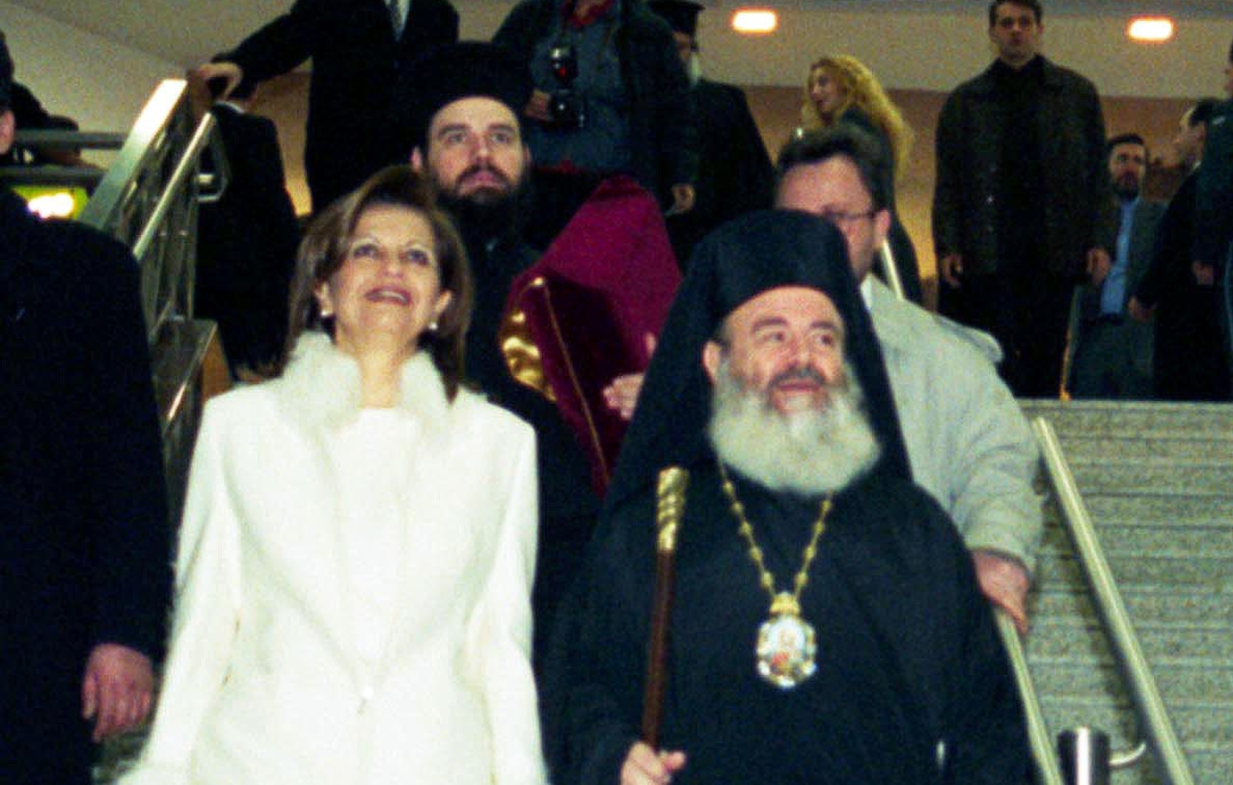 εγκαίνια Μετρό Αθήνας 2000