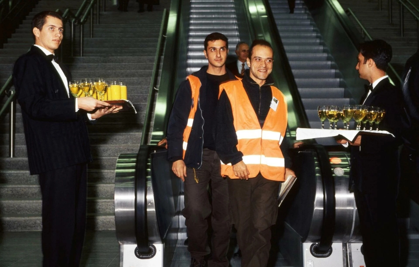 εγκαίνια Μετρό Αθήνας 2000