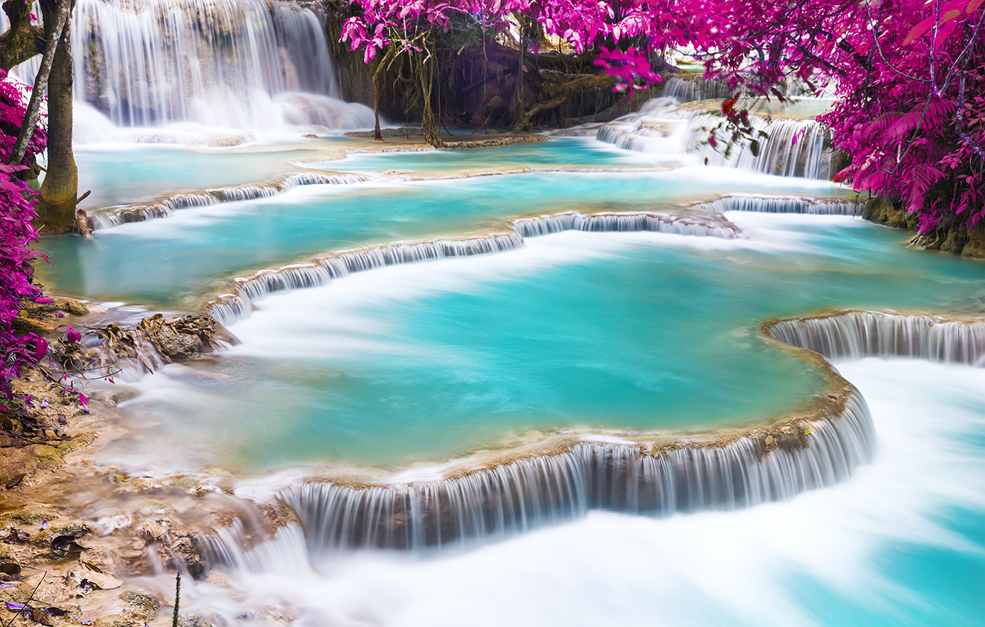 Kuang Si Falls Λάος Kuang Si Falls Λάος