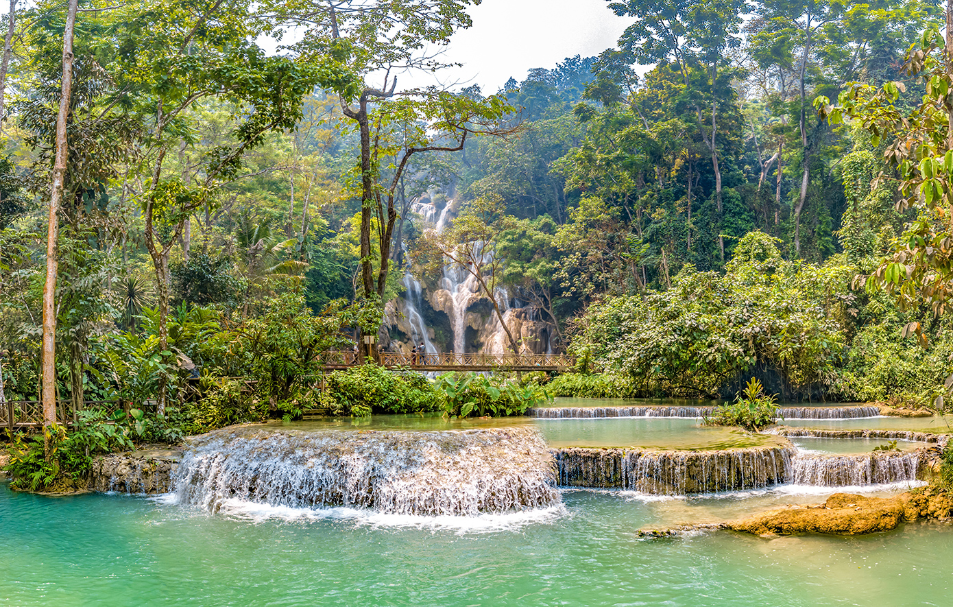 Kuang Si Falls Λάος Kuang Si Falls Λάος