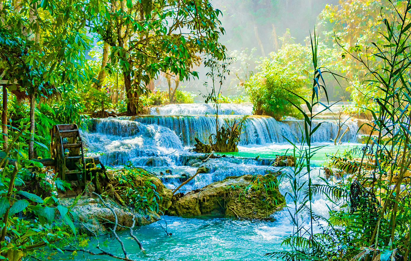 Kuang Si Falls Λάος Kuang Si Falls Λάος