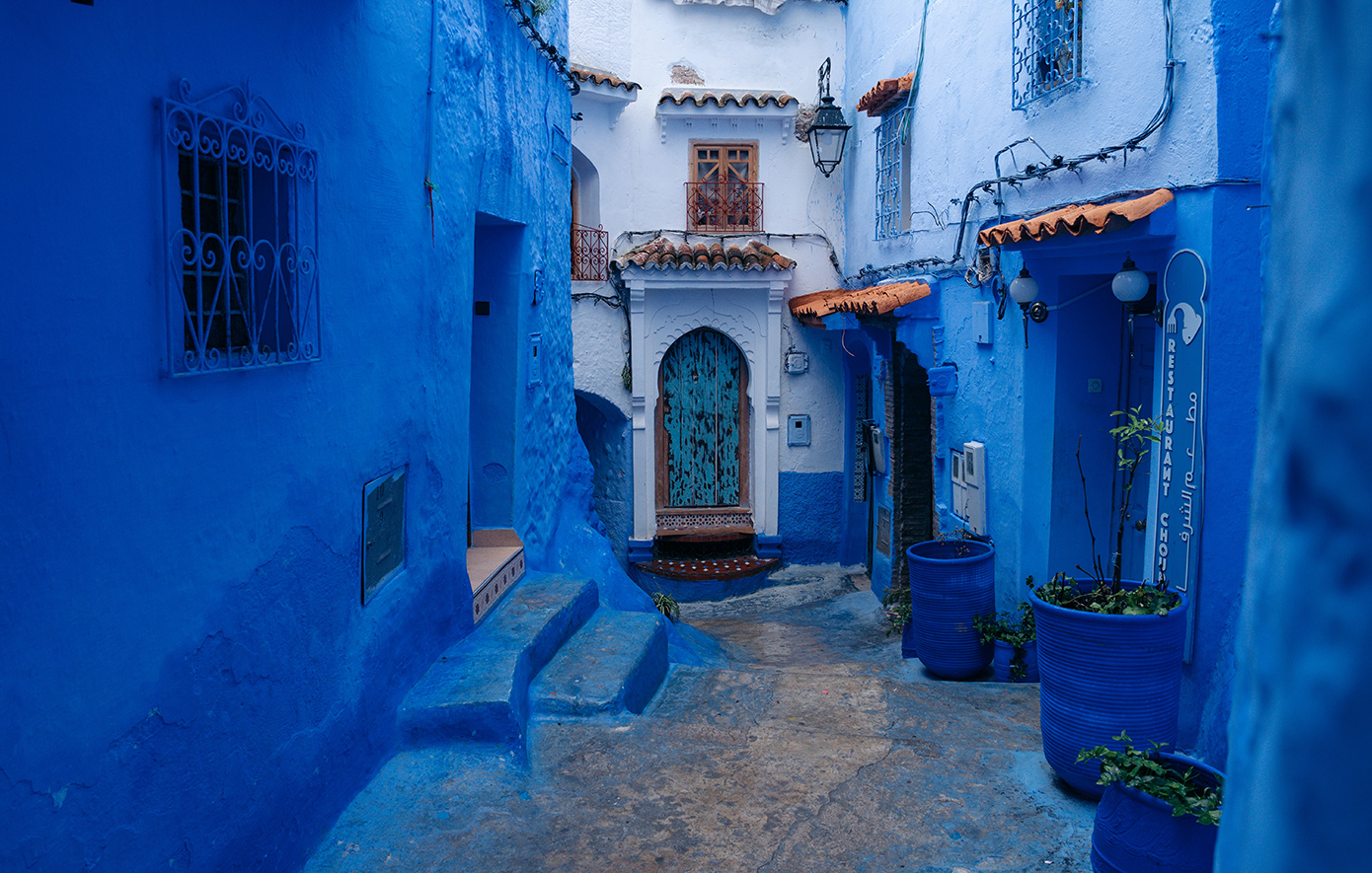 Μπλε Πόλη, Μαρόκο Μπλε Πόλη, Μαρόκο