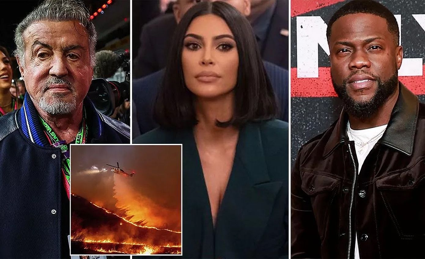 Οργή των κατοίκων του Λος Άντζελες για τους celebrities που ξόδεψαν όλο το νερό: «Πυρά» κατά Σταλόνε, Καρντάσιαν και Κέβιν Χαρτ
