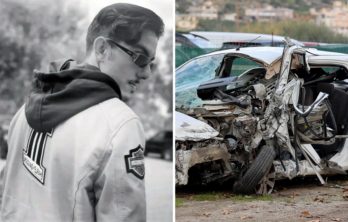 «Έχασαν το παιδί τους, είναι σε τραγική κατάσταση» – Θρήνος για τον 22χρονο Παναγιώτη που σκοτώθηκε σε τροχαίο στα Χανιά