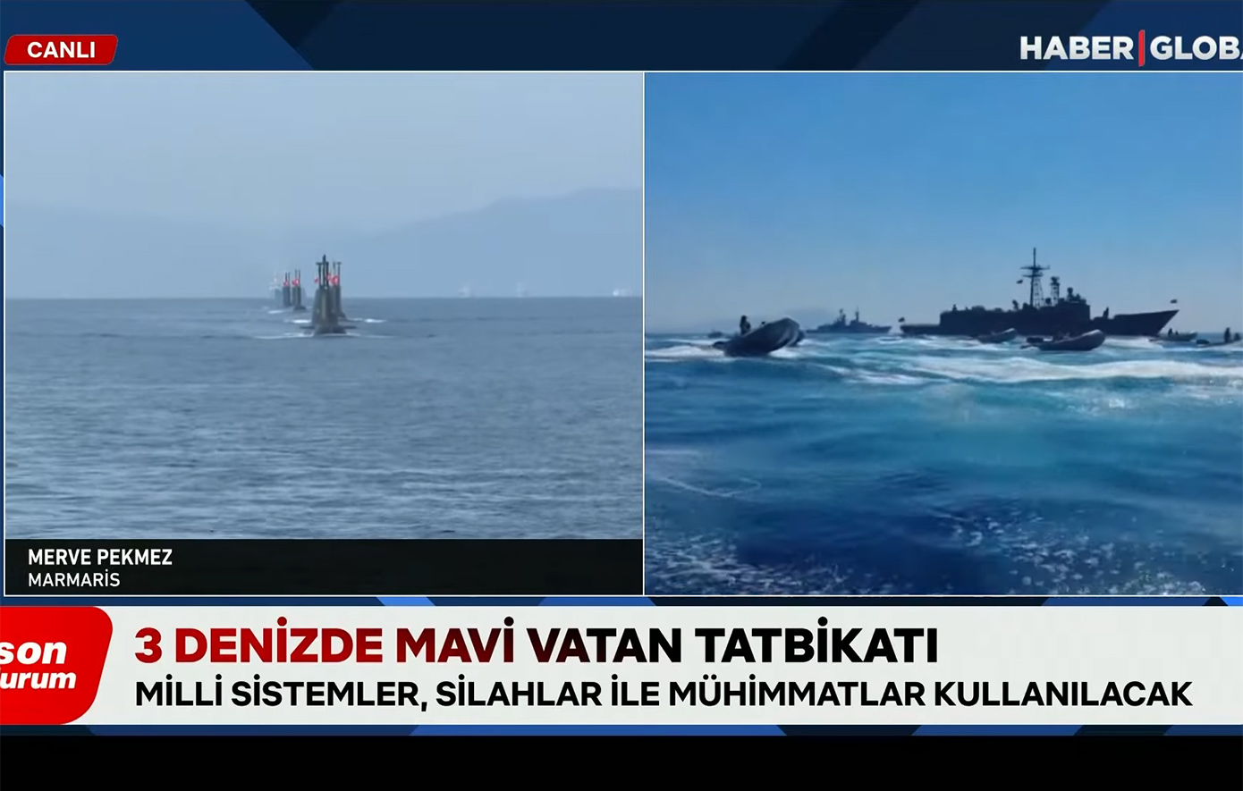 Προκλητικό τούρκικο σενάριο απόβασης σε νησί στην άσκηση «Γαλάζια Πατρίδα 2025» – Δείτε βίντεο