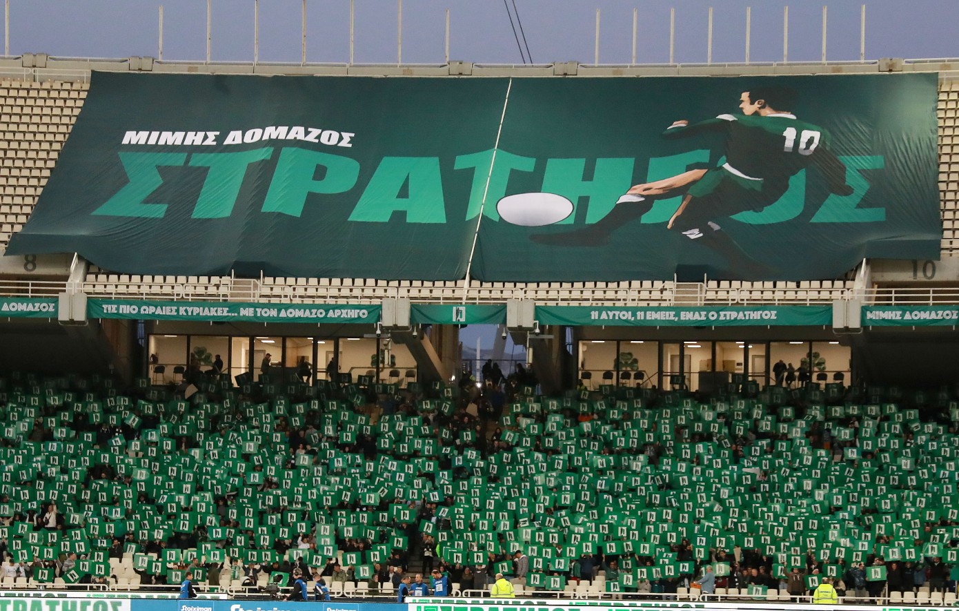 Παναθηναϊκός – ΟΦΗ: Το βίντεο των «πράσινων» για τον Μίμη Δομάζο – Λουλούδια από την ομάδα του Γουέμπλεϊ