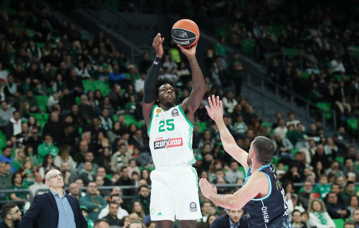 Παναθηναϊκός – Κολοσσός 94-82: Έκανε το 18×18 στη Stoiximan Basket League