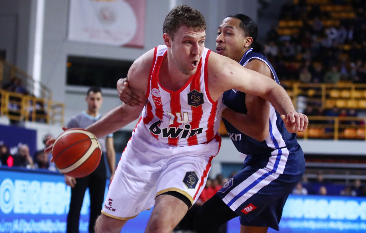 Ολυμπιακός – Καρδίτσα 71-54: Χαλαρή πρόκριση στους «4» του κυπέλλου Ελλάδας