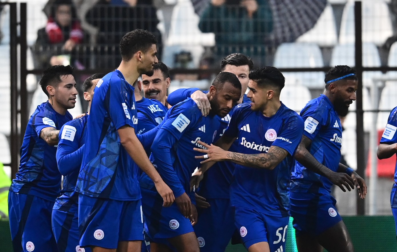 Πανσερραϊκός – Ολυμπιακός 0-4: Πάρτι κορυφής