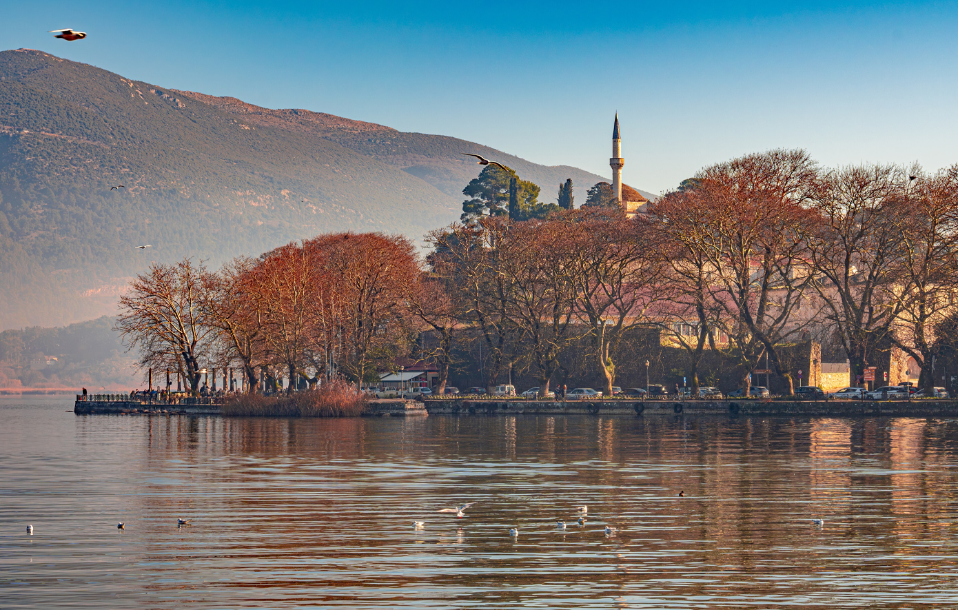 Λίμνη Παμβώτιδα Ιωάννινα Λίμνη Παμβώτιδα Ιωάννινα