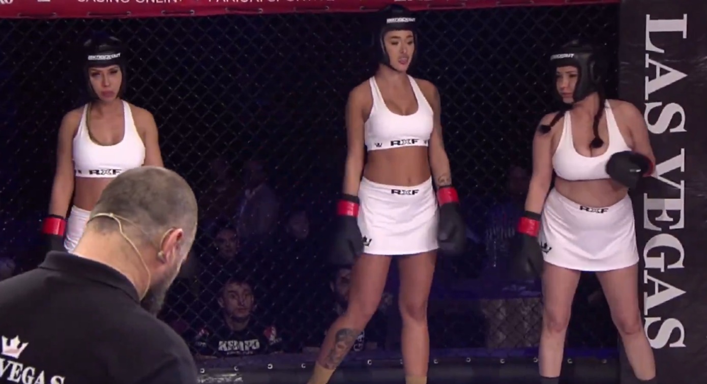 Έντονες αντιδράσεις για αγώνα MMA: Άγριος ξυλοδαρμός μοντέλων από άνδρες πυγμάχους