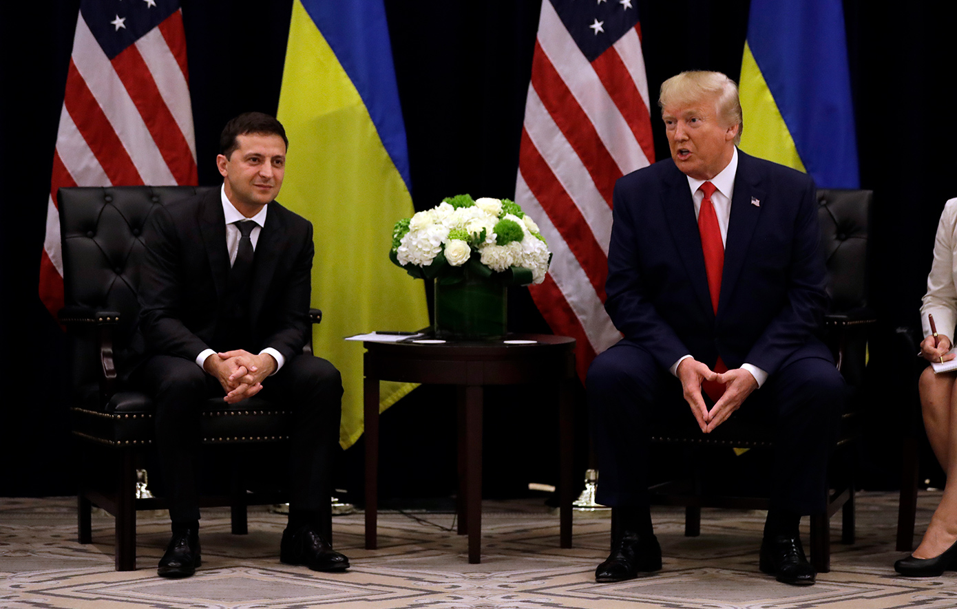 Συνάντηση Ζελένσκι-Τραμπ στο Νταβός