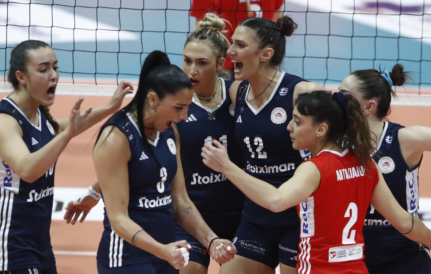 Βόλεϊ γυναικών: Κυπελλούχος Ελλάδας ο Ολυμπιακός για 11η φορά στην ιστορία του