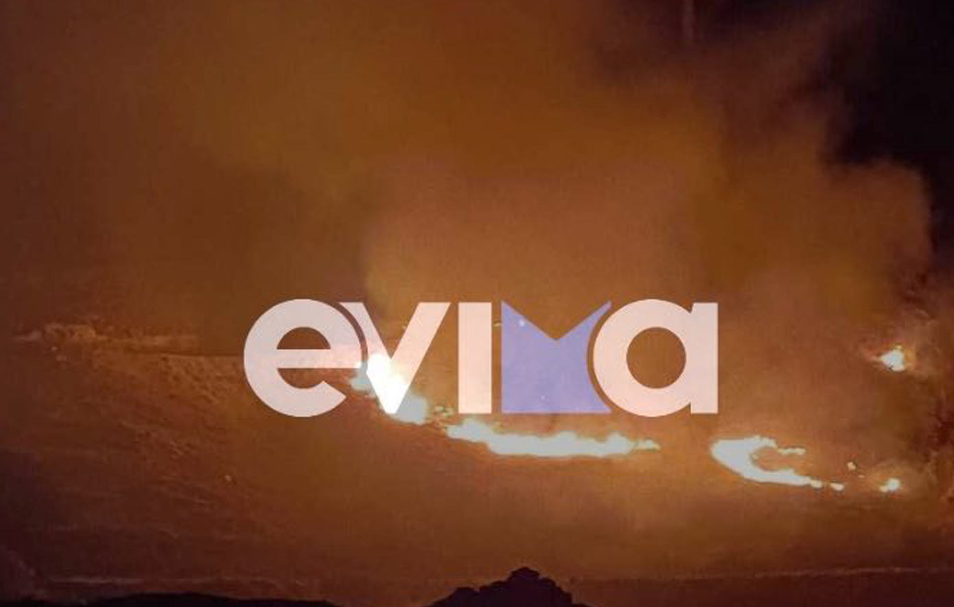 Φωτιά τώρα στην Κάρυστο – Μεγάλη κινητοποίηση της Πυροσβεστικής