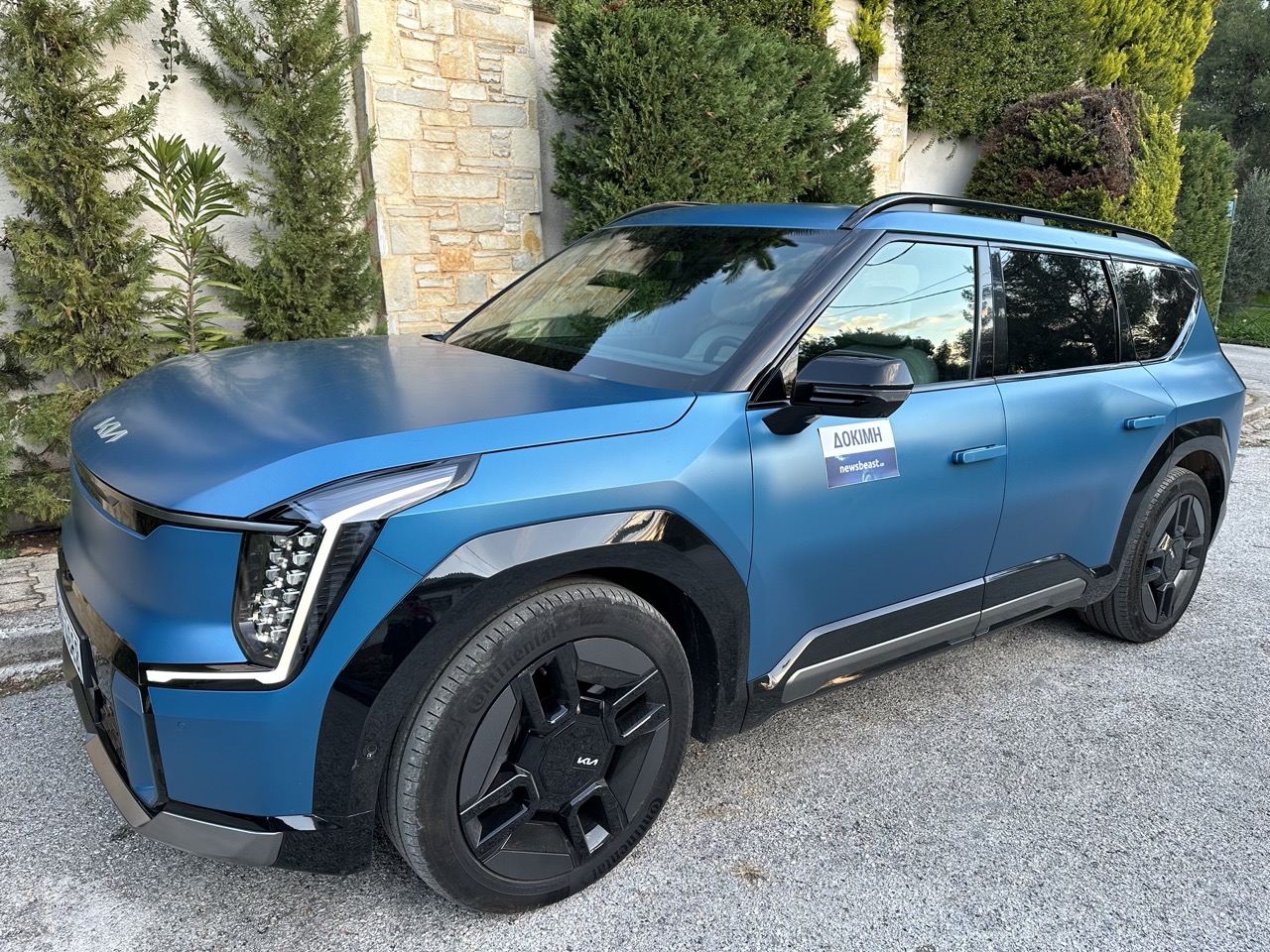Οδηγούμε το Kia EV9 GT-Line, AWD 384 hp